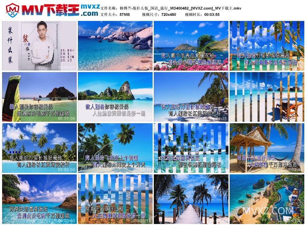 修博苎-装什么装_国语_流行_MD400482